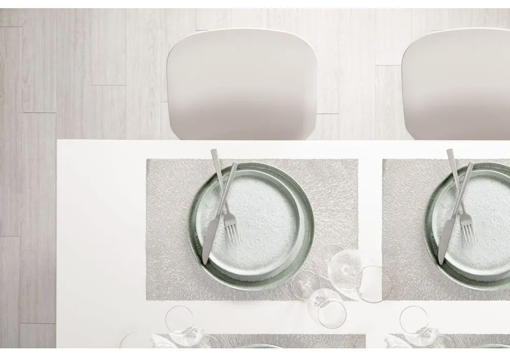 Prestieranie v striebornej farbe Tiseco Home Studio, 30 x 45 cm