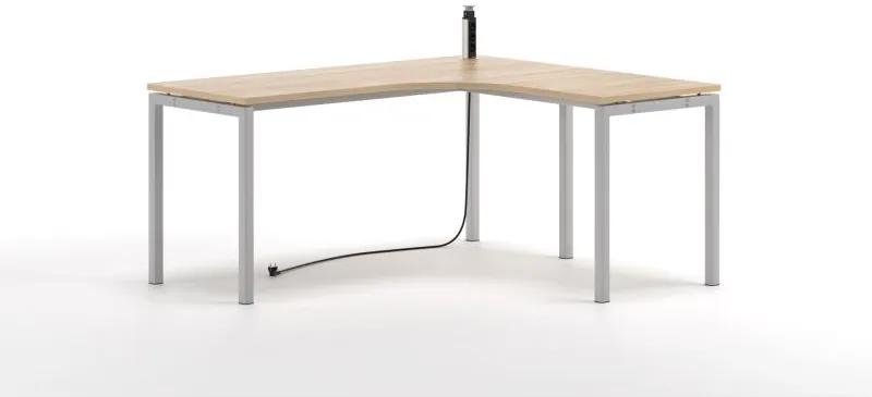 Drevona, PC stôl, REA PLAY, RP-SRK-1600, buk