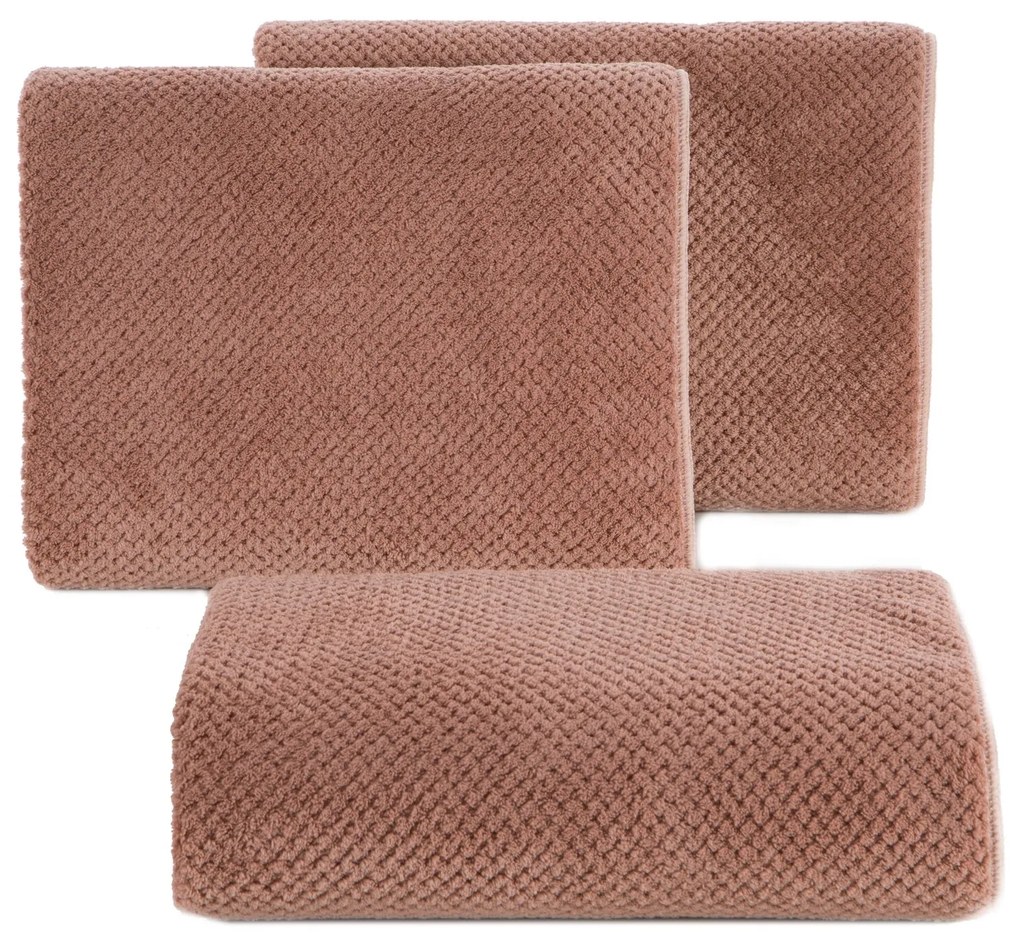 RÝCHLOSCHNÚCI UTERÁK Z MIKROVLÁKNA ZOE1 50X90 CM PUDROVÁ