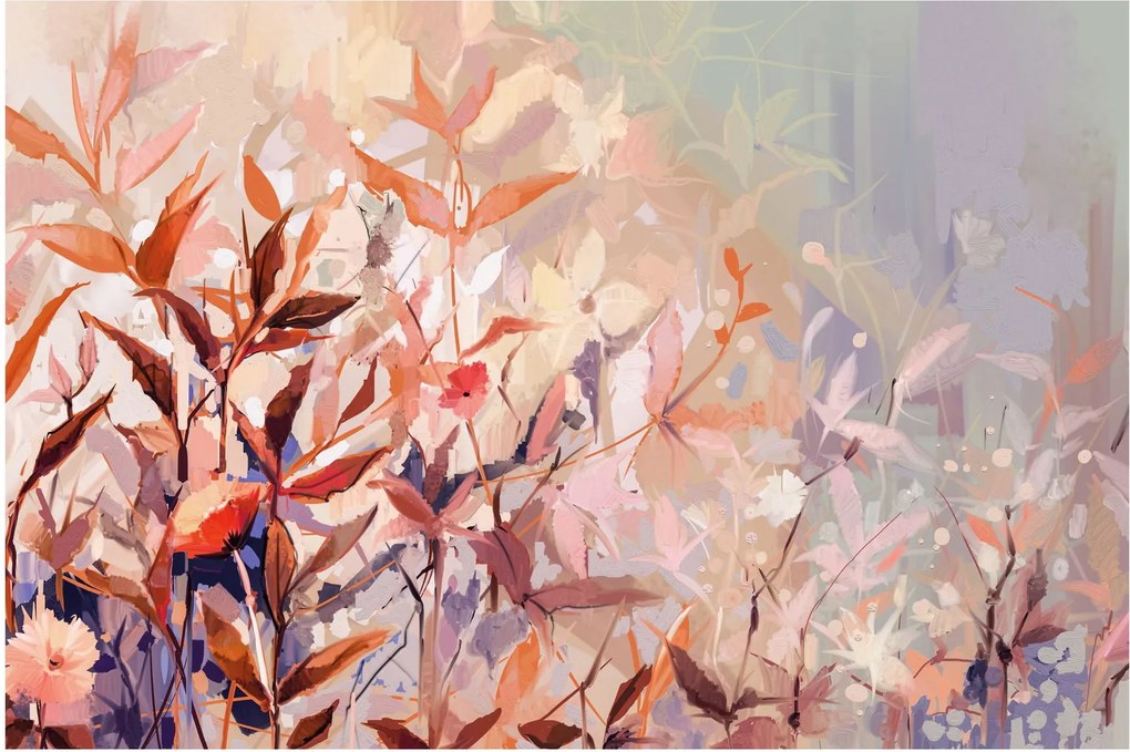 Obraz - Maľba pastelová jeseň (90x60 cm)