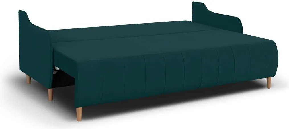 Rozkládací pohovka GALA Tmavě Zelená