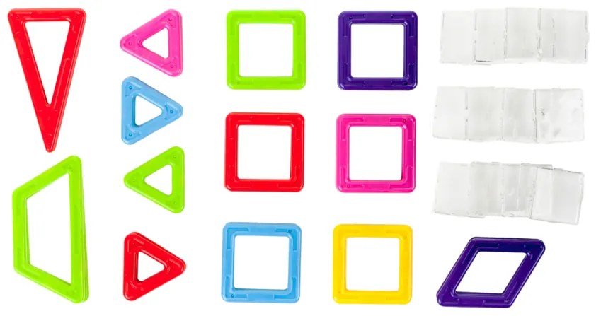 KIK MAGICAL MAGNET MINI 38ks 3+ v3 magnetických tehličiek