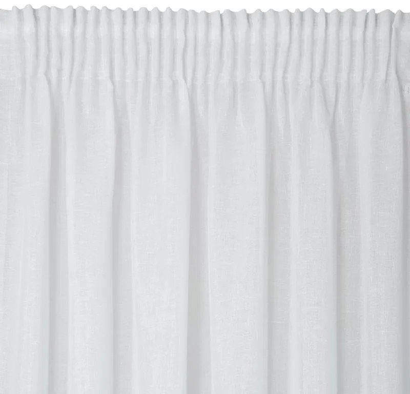 Biela záclona na páske VIOLA 400x250 cm