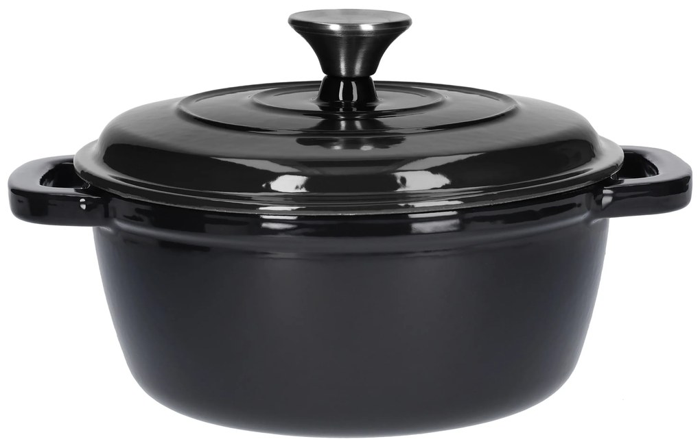 Silvercrest®  Liatinový hrniec, 2,8 l (čierna)  (100393108)