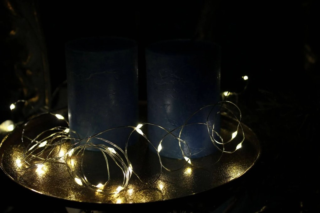 Vonkajšie svetlá na stromček 50 LED