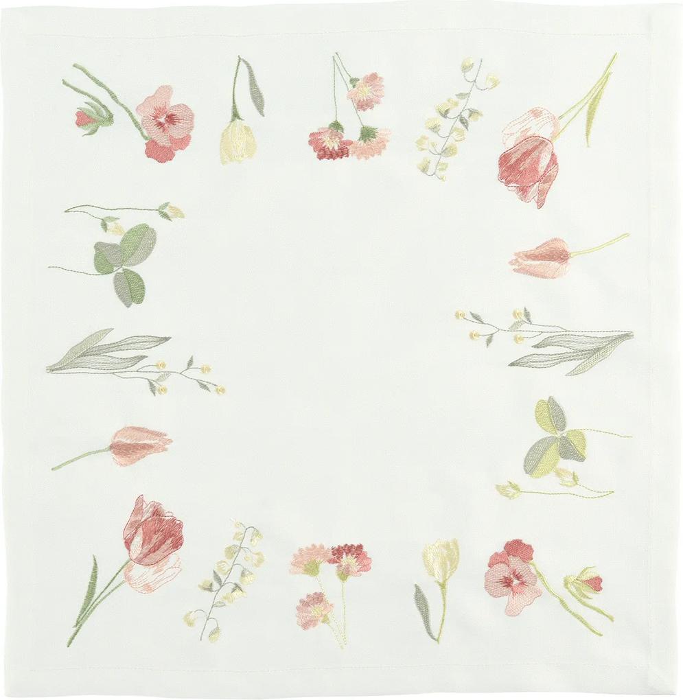 Stredový pás Tulips &amp; Friends 50 x 140 cm, svetlý - Sander