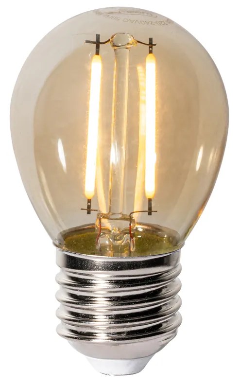 Pripojiteľné čierne girlandové osvetlenie so zástrčkou 6m vrátane E27 10-svetiel IP44 - Lubber