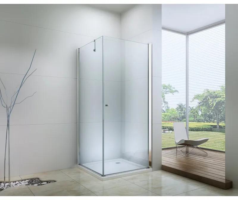 Mexen PRETORIA sprchovací kút 65x50cm, 6mm sklo, chrómový profil-číre sklo, 852-065-050-01-00