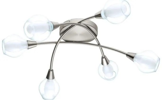 Eglo 32595 - Prisadený luster ARNADO 6xG9/33W/230V matný chróm