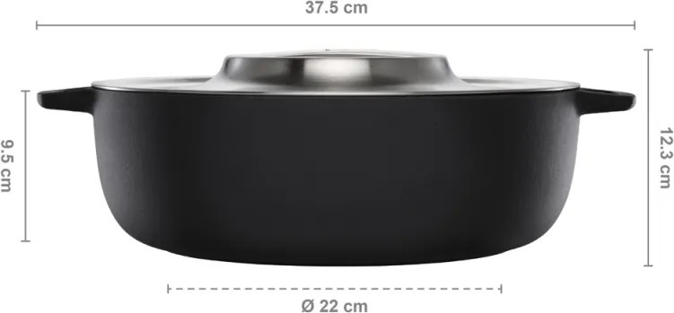 Grilovací liatinový hrniec Norden Chef