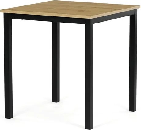 Jedálenský stôl Autronic 70x70 cm Hnedá Melamín GDT-201 OAK