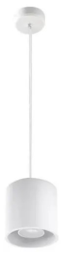 Luster na lanku ORBIS 1 1xGU10/40W/230V biela