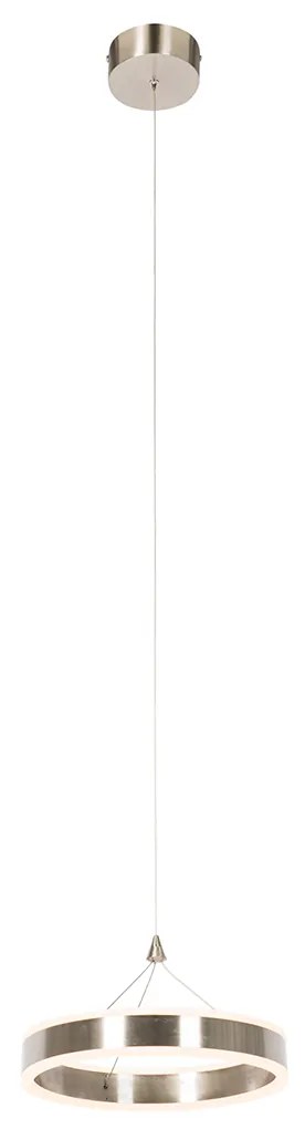 Osvetlenie na závesenie z ocele 30 cm vrátane LED 3-stupňové stmievateľné - Lyani
