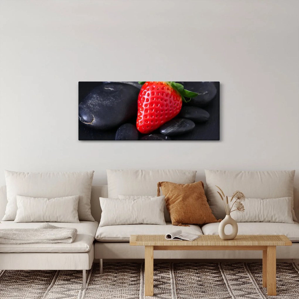 Obraz - jahoda (120x50 cm)