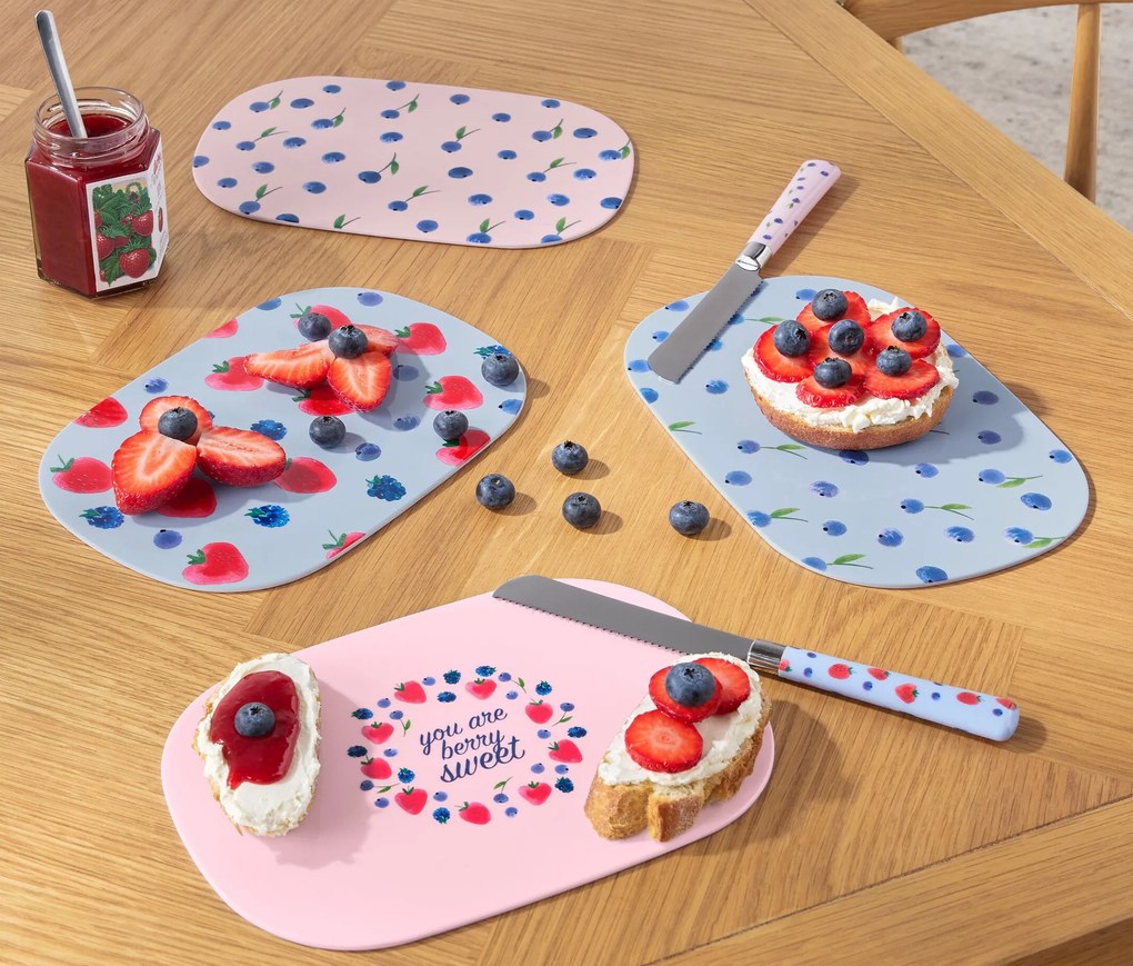 4 raňajkové dosky na krájanie