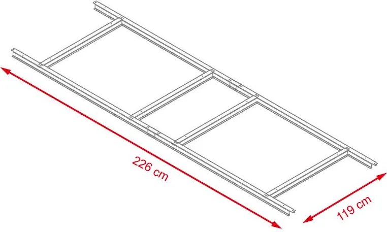 Záhradný domček na náradie Avenberg 2,36 x 1,31 m ANTRACIT SD-YX48-H154C