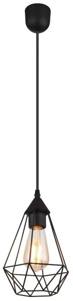 Globo 15745H - Luster na lanku ZACHARY 1xE27/60W/230V pr. 17 cm
