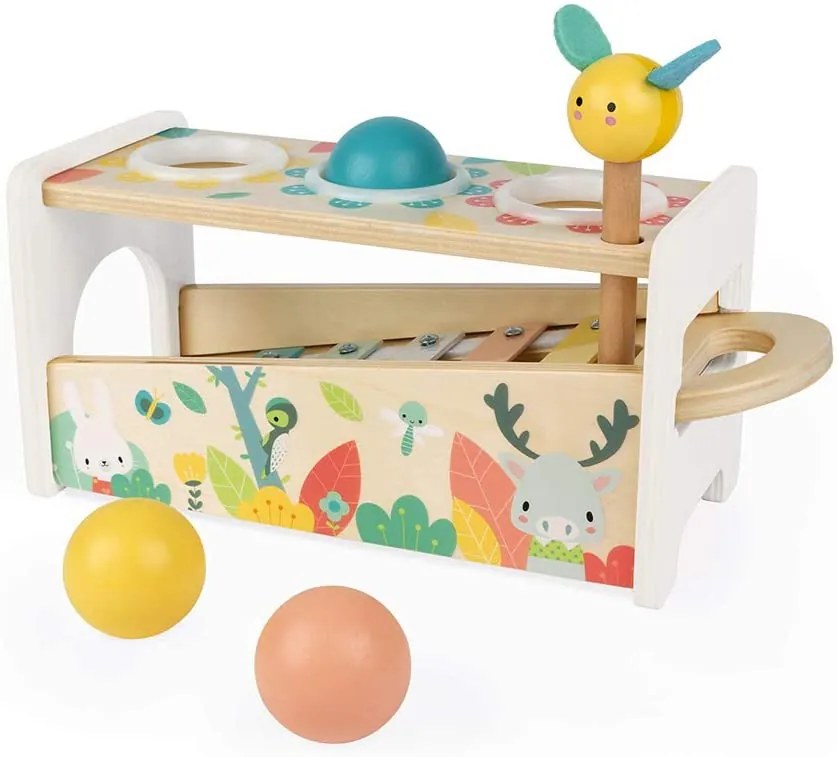 Zatĺkačka s vyberateľným xylofónom