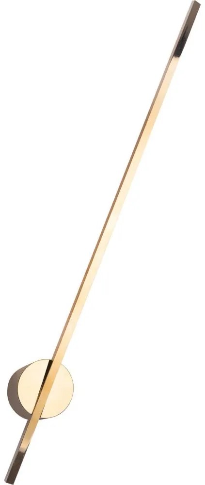 MAXLIGHT W0297 - LED Vonkajšie nástenné svietidlo SPIDER LED/8,4W/230V IP44 zlatá