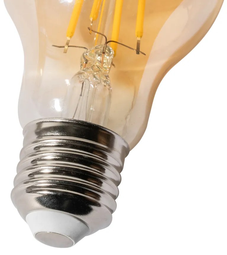 Sada 5 stmievateľných LED žiaroviek E27 A60 zlatá 3W 310 lm 2200K