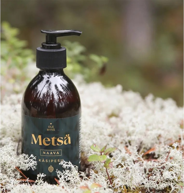 Tekuté mydlo Ole Hyvä Naava 300 ml, lišajník