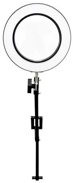 Stolná lampa Platinet Magnify 10 W, lupa, čierna