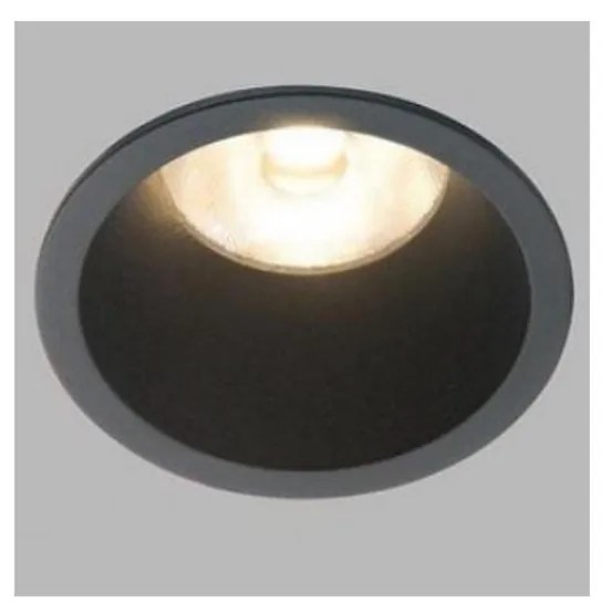 LED2 - LED Kúpeľňové podhľadové svietidlo RAY LED/10W/230V čierna IP44