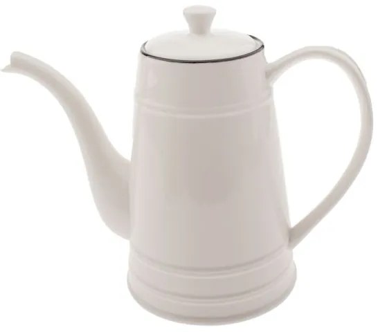 porcelánový čajník s uškom biely 26×12×21(1000ml)cm II.trieda