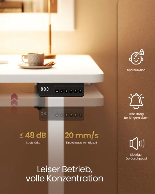 Elektrický pracovný stôl LSD314WZ03