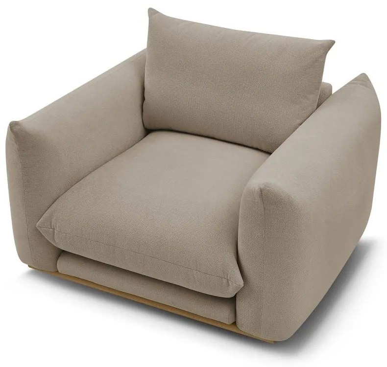 Béžové kreslo Ernest – Bobochic Paris