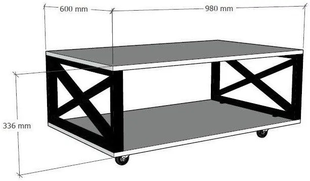 Konferenčný stolík Pidade (borovica atlantická) . Akcia -19%. Vlastná spoľahlivá doprava až k Vám domov. 1093246