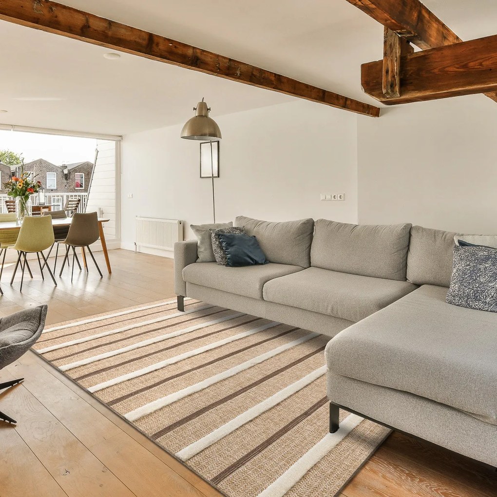 Kusový koberec Spark 0686A beige/cream, 200x290, béžová, chodba / predsieň, Dywany Łuszczów