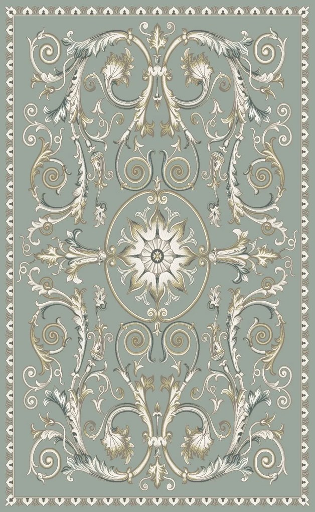 BE Koberec Lille 2021 GREEN – zelený obdĺžnikový Rozmer: 200x290 cm