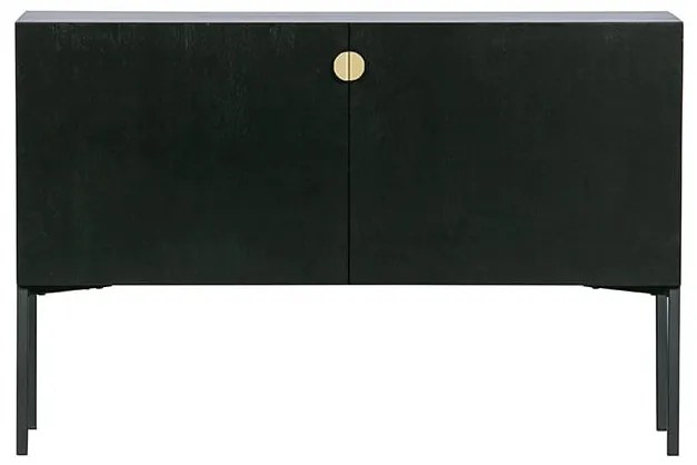 Komoda hero 116 x 76 cm čierna MUZZA
