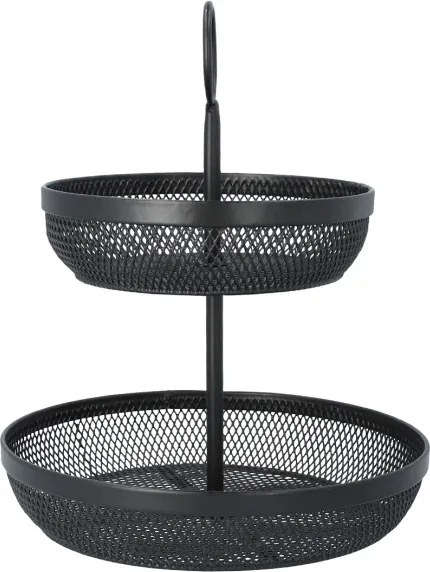 Košík GRIDIO dvojposchodový, okrúhly 814452