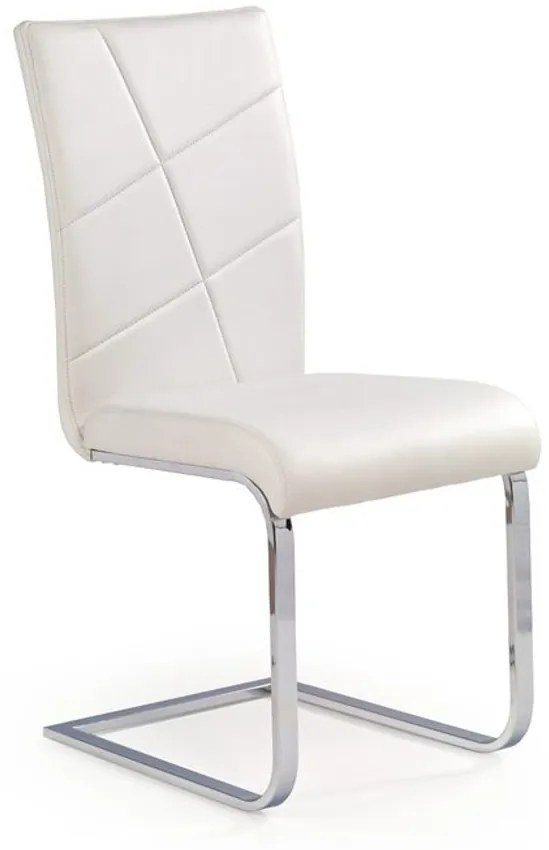 Halmar Jedálenská stolička K108, biela