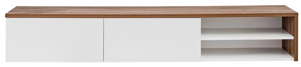 Tv stolík/skrinka Dalton (dub sterling + biela matná). Akcia -20%. Vlastná spoľahlivá doprava až k Vám domov. 1097687