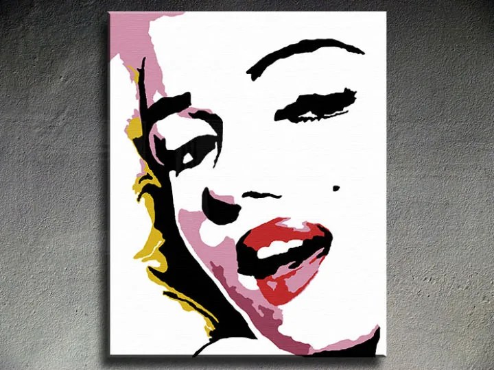 Ručne maľovaný POP Art obraz Marilyn Monroe | rôzne rozmery