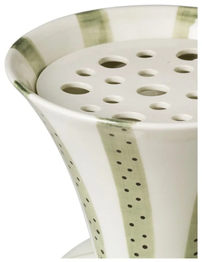 Kameninová váza Kähler Design Signature, výška 20 cm