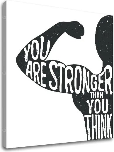 Motivačný obraz na stenu You are stronger