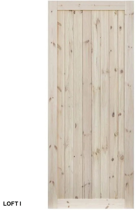 Dvere posuvné na mieru Loft I