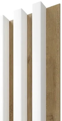 Obkladová lamela Fineza Spline Slim biela 15,4x265 cm mat SPLINEWO3S