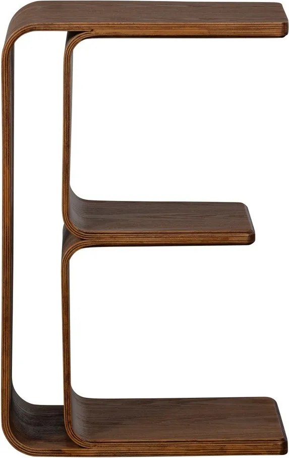 Odkladací stolík v dekore orecha 32x40 cm Frey – WOOOD