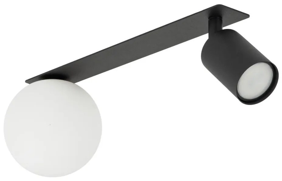 Podhľadové bodové svietidlo VOX 1xG9/8W/230V + 1xGU10/10W čierna