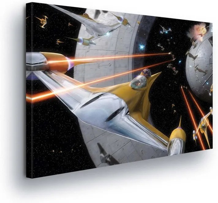 GLIX Obraz na plátne - Star Wars World 100x75 cm