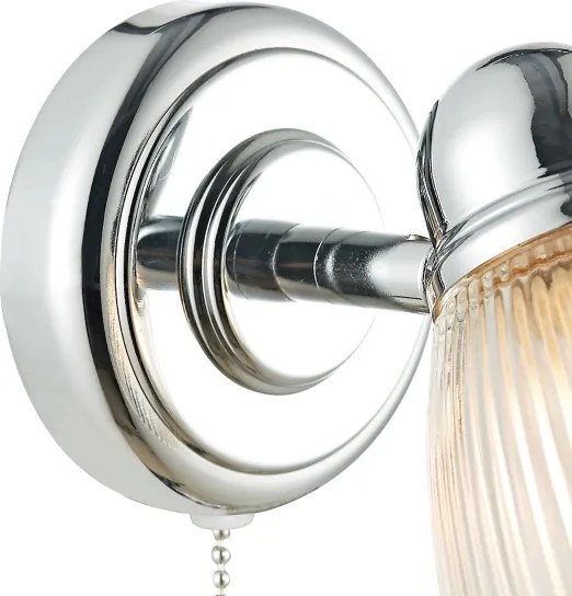 Där Lighting CED0738 - Kúpeľňové nástenné svietidlo CEDRIC 1xG9/25W/230V IP44 chróm