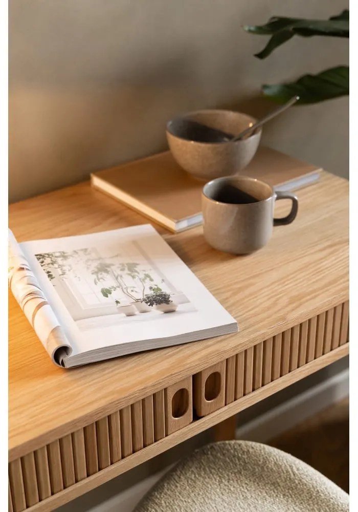 Pracovný stôl v dekore duba 50x100 cm Langley – Actona