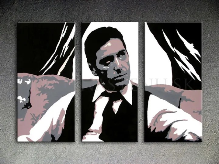 Ručne maľovaný POP Art obraz AL PACINO | rôzne rozmery
