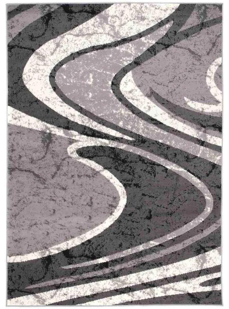 Kusový koberec PP Volga šedý 60x100cm