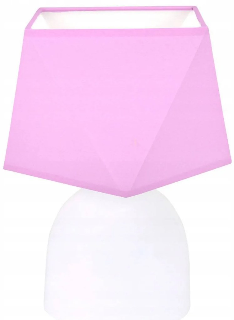 Stolná lampa Diamond, 1x textilné tienidlo (výber z 12 farieb), (výber z 3 farieb konštrukcie), n